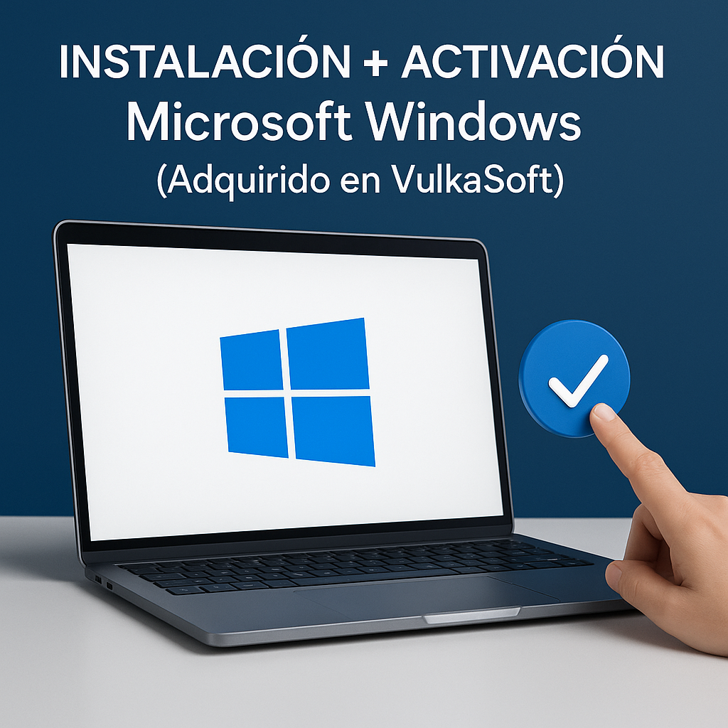Instalación + Activación de Microsoft Windows